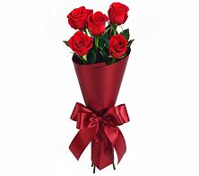 Букет 5 Красных роз Эдлесс Лав в Чулки-Соколово