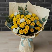 Букет цветов из:  Розы в Чулки-Соколово