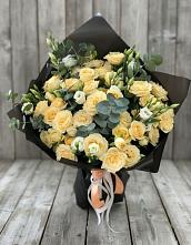 Букет цветов из:  Розы и Лизиантусы в Чулки-Соколово