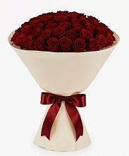 Букет 101 Бордовая роза Блэк Бакарра в Чулки-Соколово