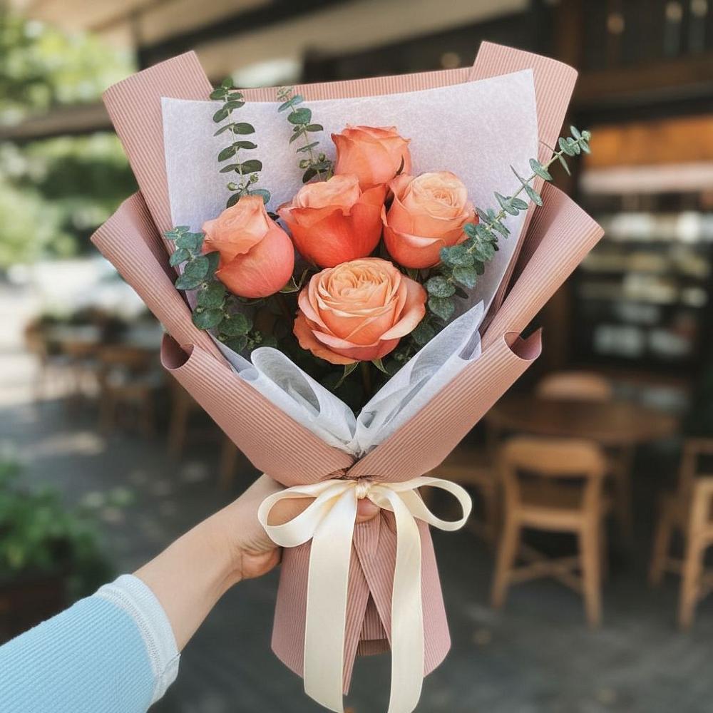 Букет цветов из: Розы в Чулки-Соколово