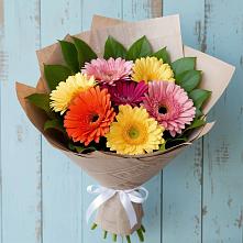 Букет цветов из:  Герберы #REPLACE_PRED# Чулки-Соколово