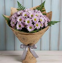 Букет цветов из:  Хризантемы #REPLACE_PRED# Чулки-Соколово