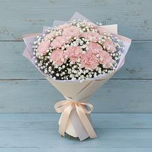 Букет цветов из:  Гвоздики в Чулки-Соколово