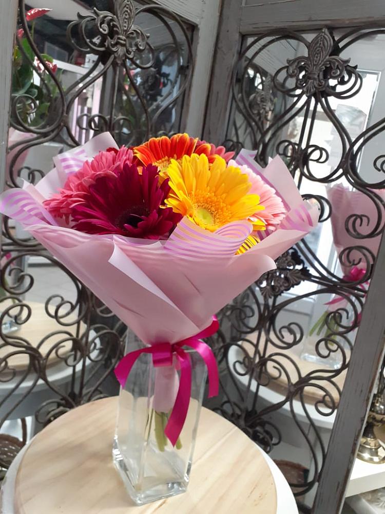 Букет цветов из: Герберы в Чулки-Соколово