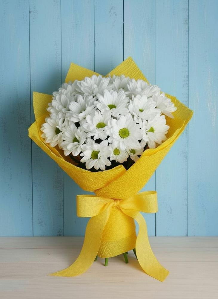 Букет цветов из: Хризантемы в Чулки-Соколово