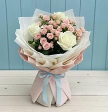 Букет цветов из:  Розы в Чулки-Соколово
