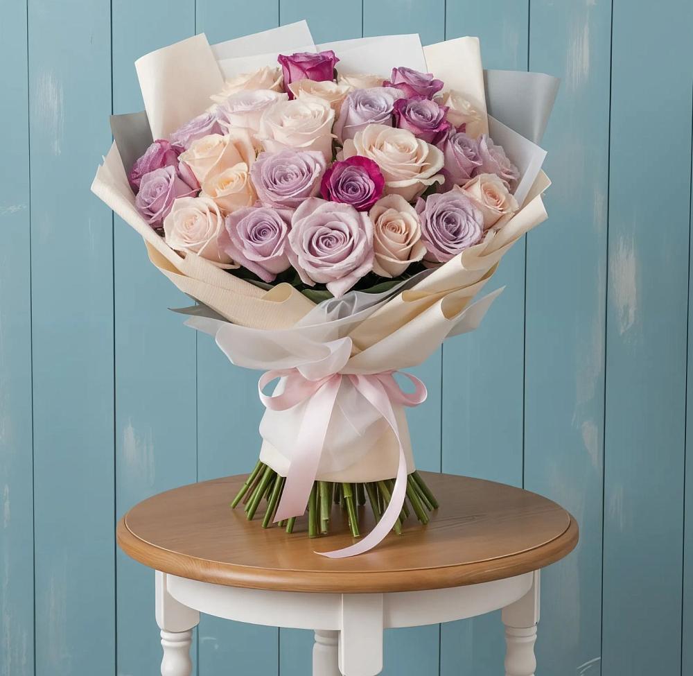 Букет цветов из: Розы в Чулки-Соколово