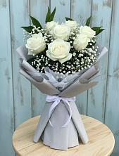 Букет цветов из:  Розы в Чулки-Соколово