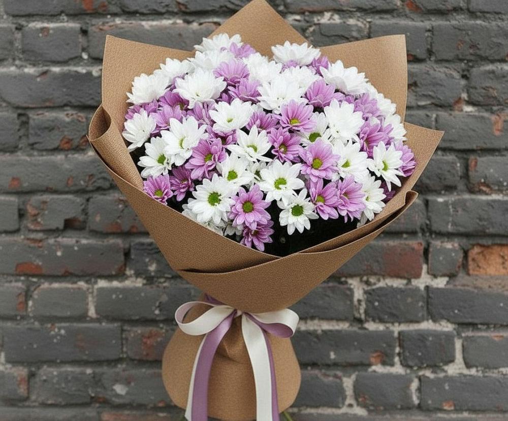 Букет цветов из: Хризантемы в Чулки-Соколово