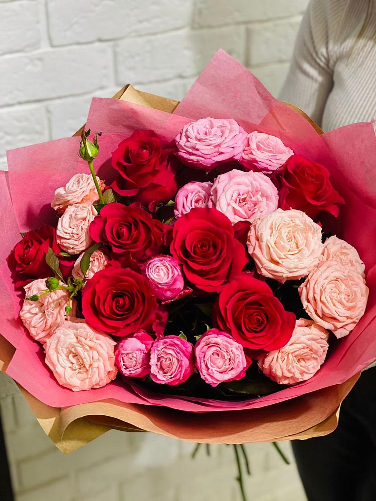 Букет цветов из: Розы в Чулки-Соколово