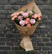 Букет цветов из:  Розы #REPLACE_PRED# Чулки-Соколово