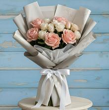 Букет цветов из:  Розы в Чулки-Соколово