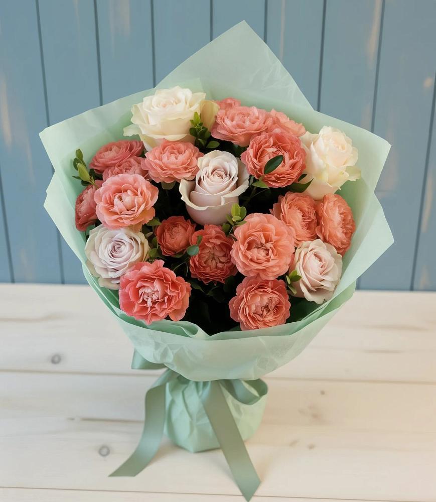 Букет цветов из: Розы в Чулки-Соколово