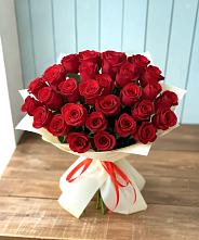 Букет 29 Красных роз #REPLACE_PRED# Чулки-Соколово