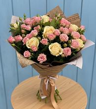 Букет цветов из:  Розы в Чулки-Соколово