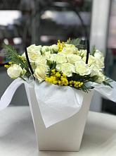Цветочная композиция из Розы  в Чулки-Соколово