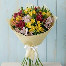 Букет цветов из:  Альстромерии в Чулки-Соколово