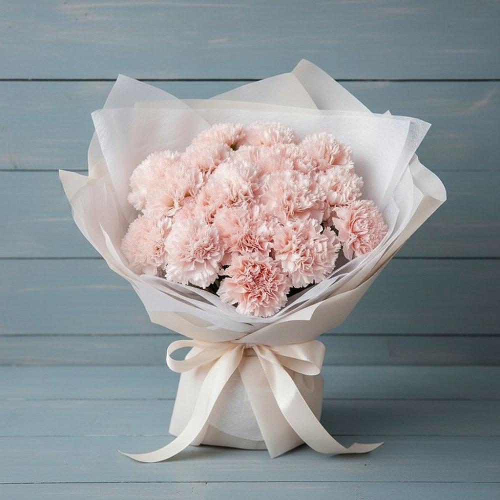 Букет цветов из: Гвоздики в Чулки-Соколово