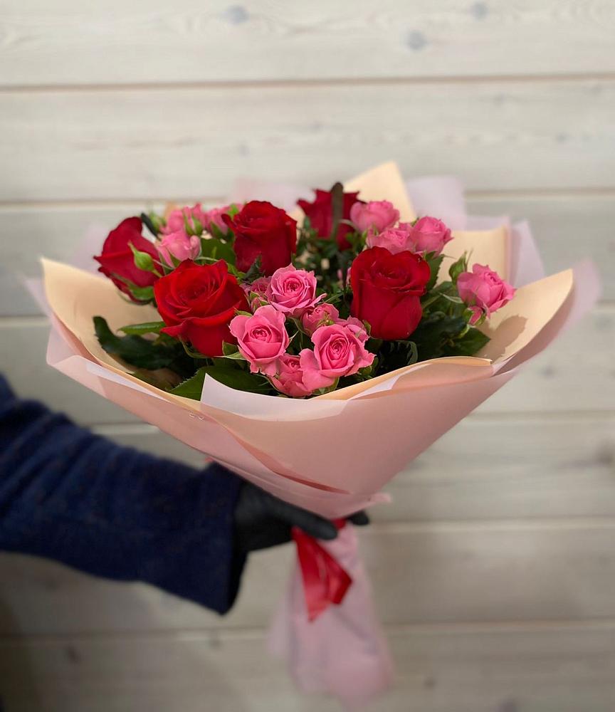 Букет цветов из: Розы в Чулки-Соколово