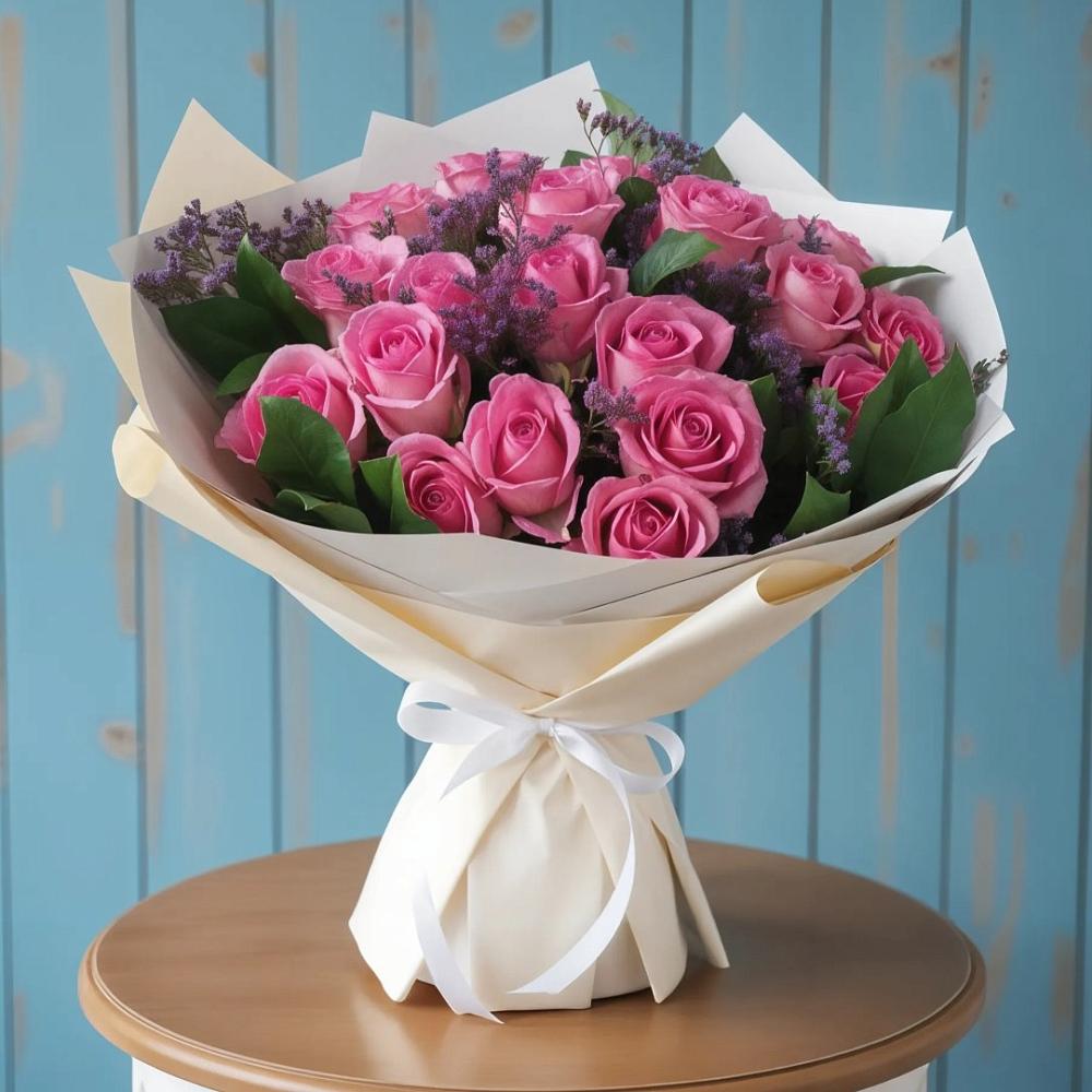 Букет цветов из: Розы в Чулки-Соколово