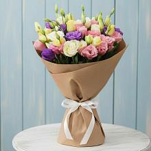Букет цветов из:  Лизиантусы в Чулки-Соколово