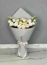 Букет цветов из:  Розы и Лизиантусы в Чулки-Соколово